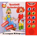 Mabelme Store Sevimli Arkadaşlar Dokun ve Dinle Konuşan Kitap