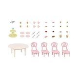 Mabelme Store Sylvanian Families - 5742 Kahve ve Pasta Seti - Oyuncak Bebek Evi Mobilyası