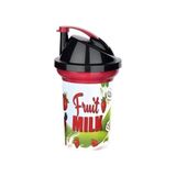 Mabelme Store Tedy Pipetli Çocuk Içecek Bardağı Desenli Bardak 300ML