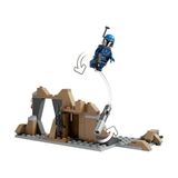 Mabelme : The Mandalorian Mandalore Pususu Savaş Paketi 75373-6 Yaş ve Üzeri Çocuklar Için 4 Minifigür Içeren Koleksiyonluk Yaratıcı Oyuncak Yapım Seti (109 Parça) - 0 - Siyah