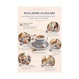 Mabelme Türk Kahvesi Fincanı ve Tabak Seti,seramik Çift Parça Kahve Takımı,el Işi Iznik Desenli,geleneksel Çini Motifli Dekoratif Sunum Fincanı,misafir Sunumları ve Hediye Seçenekleri Için Özel Tasarım - 0 - Siyah - Option-1