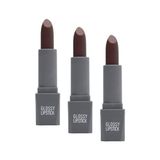 Mabelme Uzun Süre Kalıcı Yoğun Renk Veren Nemlendirici Parlak Ruj - Glossy Lipstick 316 Dusty Plum (3 Paketi) - Option-1