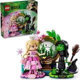 Mabelme Wicked Elphaba ve Glinda Figürleri 75682-10 Yaş ve Üzeri Çocuklar Için Fantastik Oyuncak Yapım Seti (558 Parça) - 0 - Siyah