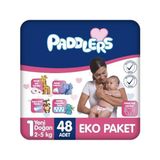 Mabelme Yenidoğan Bebek Bezi 1 Numara (2-5 Kg) 48 Adet – Eko Paket - 0 - 1 Ay