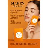 Maben Skin Care Doğal Kojik Asitli Cilt Sabunu Leke Karşıtı (Yüz & Vücut) 100 gr