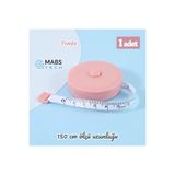Mabs Tech 1. Kalite 150 Cm Otomatik Saran Plastik Mezura - 1 Adet Pudra Pembe
