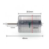 Mabuchi Dc Motor Rk-370Cc-14230 Dc 6V / 30V Karbon Firca Yuksek Tork Dusuk Ses Oyuncak Araba