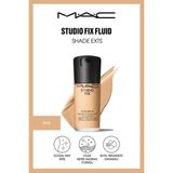 Mac 24 Saate Kadar Kalıcı Mat Fondöten - Studio Fix Fluid SPF15 - N10