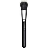 MAC Duo Fibre Yüz Fırçası 187S Siyah Renk ile Profesyonel Makyaj Uygulamaları İçin
