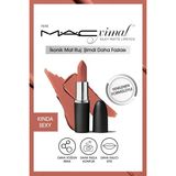 MAC M·a·cxımal Silky Matte Lipstick Nemlendirme Etkili Yoğun Renk Sağlayan Ruj - Kinda Sexy