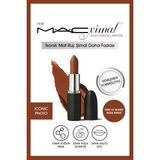 MAC Silky Matte Lipstick Nemlendirme Etkili Yoğun Renk Sağlayan Ruj -ICONIC PHOTO 3.5GM