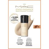 Mac Studio Radiance Serum-Powered™ Fondöten Nc10 30 ml Işıltılı Görünüm ve Anında Nemlendirme 773602656592