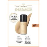 Mac Studio Radiance Serum-powered™ Işıltılı Bitişli Cilt Bakımı Etkili Fondöten - Nc15 - 30ml - Studio Radiance Serum-Powered™ Fondöten-NC15-30ml-773602656646