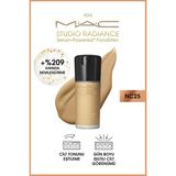 Mac Studio Radiance Serum-powered™ Işıltılı Bitişli Cilt Bakımı Etkili Fondöten - Nc25 - 30ml - Studio Radiance Serum-Powered™ Fondöten-NC25-30ml-773602656707