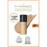 Mac Studio Radiance Serum-powered™ Işıltılı Bitişli Cilt Bakımı Etkili Fondöten - Nw15 - 30ml - Studio Radiance Serum-Powered™ Fondöten-NW15-30ml-773602656851