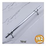 Maça Metal Kulp 192 mm -19.2 cm Krom Renk Mobilya Çekmece Mutfak Dolabı Dolap Kulpları Kulbu Kulpu