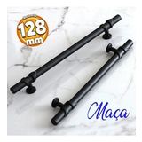 Maça Siyah Metal Kulp 128 Mm-12,8 Cm Mobilya Çekmece Mutfak Dolabı Dolap Kulpları Kulbu Kulpu