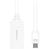 Macally MD-HD6 °C video kablo adaptörü – video kablo adaptörü (1,8 m, Mini DisplayPort, HDMI, 1080p, 0.15 m HDMI M/M) Beyaz