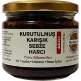 MacAnatolian Kurutulmuş Karışık Sebze Harcı / Pişmiş - Kullanıma Hazır (Acılı) 200 gr.
