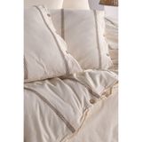 Macas Home Apollo %100 Pamuklu Yıkamalı İpliği Boyalı Vintage Yastık Kılıfı 2*50*70