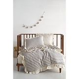 Macas Home Bluesky Bebe %100 Pamuk Fırfırlı Ipliği Boyalı Nevresim Takımı 100*150 BEJ