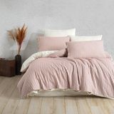 Macas Home Chance Cherry Pamuk Ipliği Boyalı Yıkamalı Çift Kişilik Nevresim Takımı Krem 200*220 - Renkli - 200 x 220 cm