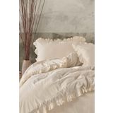 Macas Home Grace %100 Pamuklu Fırfırlı Yıkamalı Tek Kişilik Nevresim Takımı 160*220