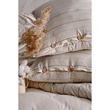 Macas Home Helios %100 Pamuklu Ipliği Boyalı Yıkamalı Battal Boy Nevresim Takımı 240*220 BEJ-GRİ
