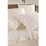 Macas Home Hestia %100 Pamuklu Yıkamalı İpliği Boyalı Vintage Battal Boy Nevresim Takımı 240*220 HSTKT
