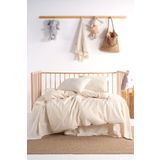 Macas Home Luna Natural Bebe %100 Pamuklu Yıkamalı Nevresim Takımı 100*150
