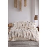 Macas Home Odin %100 Pamuklu Yıkamalı Ipliği Boya Vintage Çift Kişilik Nevresim Takımı 200*220
