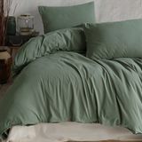 Macas Home Olivy %100 Pamuklu Yıkamalı Tek Kişilik Nevresim Takımı 160*220 Olvtkt - 160 x 220 cm - Yeşil