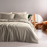 Macas Home Soft Cotton Dune %100 Pamuklu Çift Kişilik Nevresim Takımı D1 - Taş