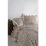 Macas Home Soil 100 Pamuklu Firfirli Ipligi Boyali Tek Kisilik Nevresim Takimi 160X220