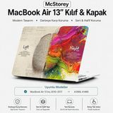 MacBook Air 13 Inç Kılıf A1369 A1466 Uyumlu Hard Case Sert Koruyucu Kapak Ince Hafif Çizilme K