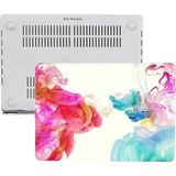 MacBook Air 13 Inç Kılıf A2337 M1 A2179 A1932 Uyumlu Mat Sert Kapak Uv Baskılı Modern Desenli Koruyucu Hard Case Ince Hafif Laptop Kılıfı Pembe