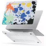 Macbook Air 13 İnç Kılıf Uyumlu A1466 A1369 İnce Hafif Sert Kapak Renkli Desen Darbe Çizilme Koruma Hard Case Karışık