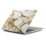 Macbook Air 13 İnç Sert Kılıf Mermer Desenli İnce Tpu Çizik Darbe Koruma Havalandırmalı A1369 A1466