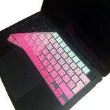 Macbook Air Klavye Koruyucu 13.6-15.3 Ve Pro 14-16 Uyumlu Rusça İnce Hafif Silikon Kaplama Gradient Koruyucu
