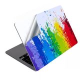 Macbook Air M1 Kılıf Sticker Yapıştırma Kaplama Laptop Koruyucu (Touchıd'li M1 Air) A2337 İle Uyumlu Paint01nl