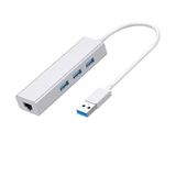 Macbook Gigabit Ethernet Adaptör USB 3.0 Gigabit Ethernet USB Hub USB 3.0 Çoğaltıcı macbook Uyumlu