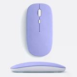 Macbook İpad Uyumlu Bluetooth Şarjlı Mouse Usb Dongle Şarj Kablosu Dahil Sessiz İnce Ve Taşınabilir Lavant