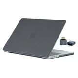 Macbook Kılıf 16.2 İnç Sert Kapak Tpu Karbon Fiber Kaplama M5 M4 M3 M2 M1