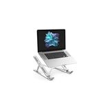 Macbook Laptop Bilgisayar Standı Notebook Özel Yükseltici Stand Tablet Tutucu Ayarlı Metal Metal Sta - 1 GB