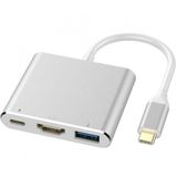 Macbook Matebook Switch Tablet Telefon Hdmi Usb 3.0 Pd Sarj Type-C Cevirici