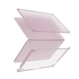 Macbook Neo 13’ A3404 ile Uyumlu Skinarma Vibron Serisi Klipsli Kurulum Özellikli Sticker Paketli Kapak (Pembe)