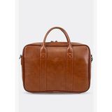 Macbook Organizer Laptop Evrak Çantası 13" & 14" Inç Koyu Taba
