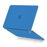 Macbook Pro 13 2020 Macbook Buzlu Kapak Mavi Kılıf