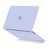 Macbook Pro 13 2021 Macbook Buzlu Kapak Lila Kılıf