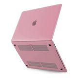 Macbook Pro 13 2021 Macbook Buzlu Kapak Pembe Kılıf
